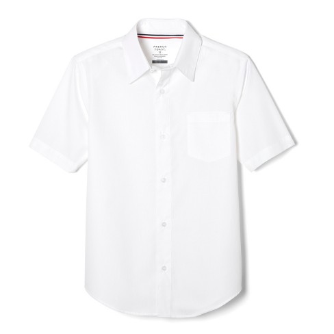 French Toast School Uniform Boys Short Sleeve Dress Shirt : Target