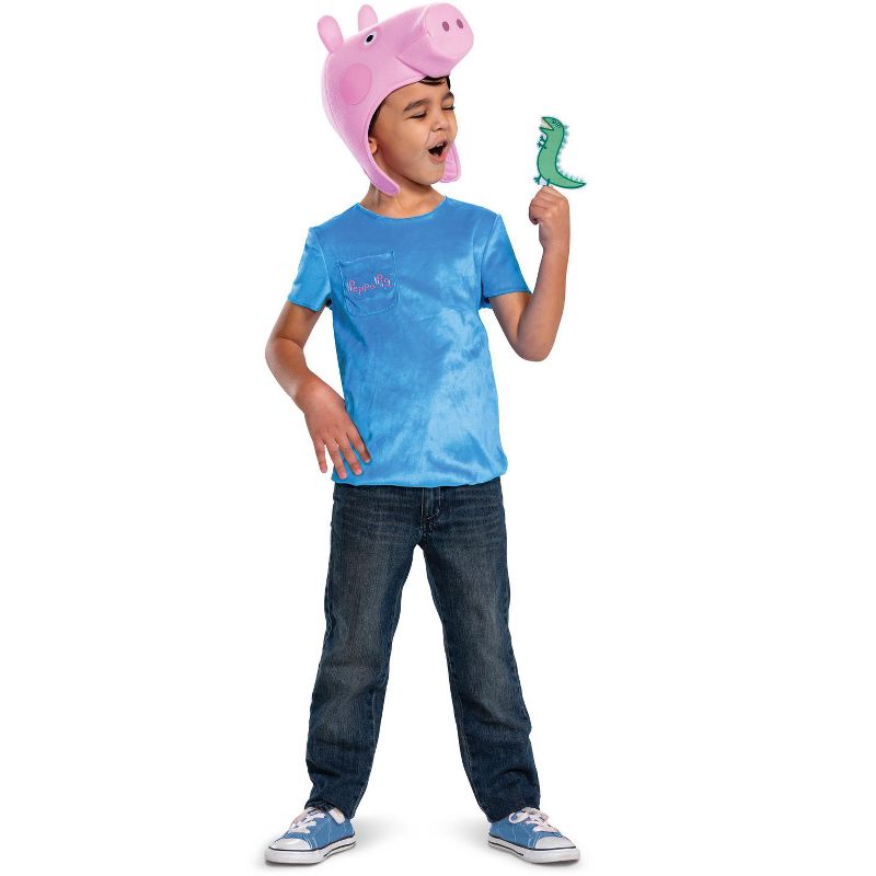 Peppa Pig George Classic Toddler Costume, 1 of 3