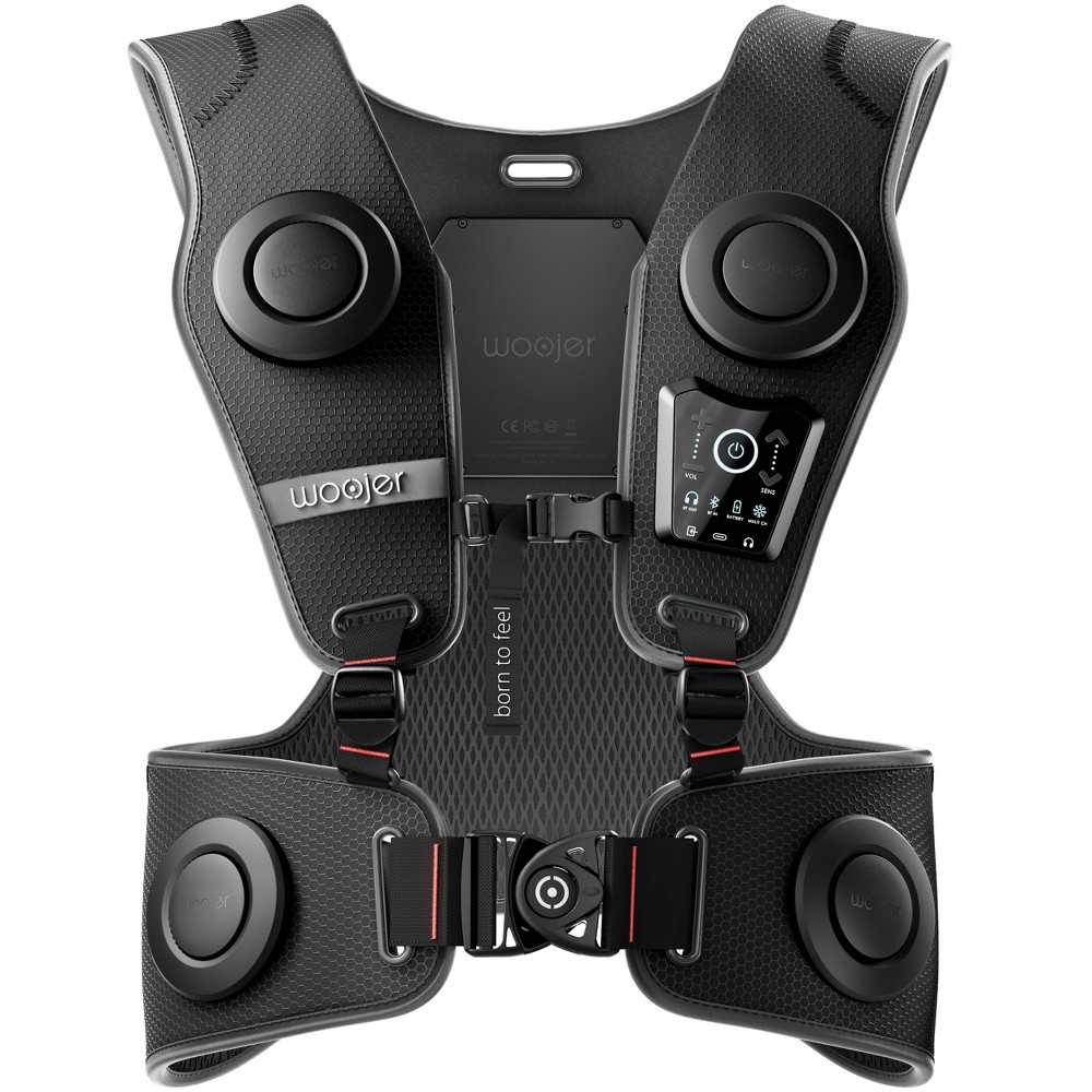 Photos - Console Accessory A&D Woojer High-Fidelity Haptic Vest 3: Gaming Accessory for PlayStation 5, Xbox Series X, Nintendo Switch, PC 