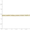 Black Bow Jewelry 2.75mm 10k Yellow Gold Flat Figaro Chain Bracelet - 4 of 4