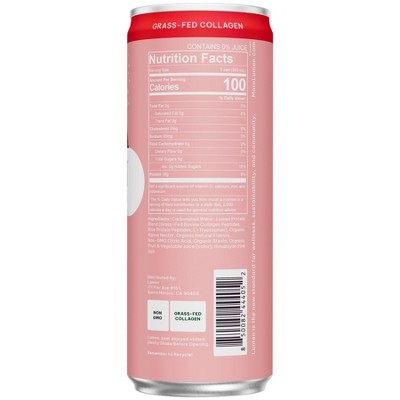Lumen Sparkling Protein Strawberry Vanilla - 12 fl oz