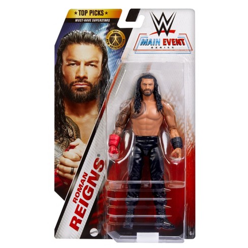 Wwe Main Event Top Picks 2024 Wave 3 Roman Reigns Action Figure : Target