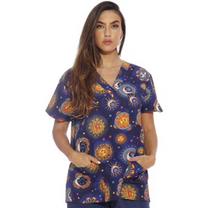 Just Love Women's Medical V-Neck Scrub Tops - 1 of 3