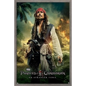 Trends International Pirates of the Caribbean: On Stranger Tides-2 Framed Wall Poster Prints - 1 of 4