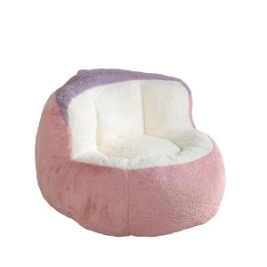 Dexmalle Oversized Faux Fur Bean Bag Chairs - 1 of 4