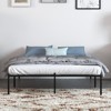 Bed Frame, Heavy Duty Metal Platform Bed, 1000LBS Capacity, Noise-Free, Anti-Sliding Slats - 4 of 4