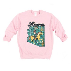 Simply Sage Market Women's Graphic Sweatshirt Arizona State Cowgirl - 1 of 3