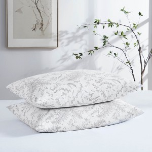 Southshore Fine Living Winter Brush Collection Set of 2 Pillowcases, ultra-soft easy care microfiber - 1 of 4