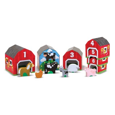 melissa and doug wooden barn