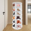 YIYIBYUS Rotating Shoe Rack Free Standing Shoe Organizer - 2 of 4