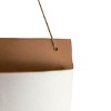Wall Pocket White Terracotta & Jute by Foreside Home & Garden - 3 of 4
