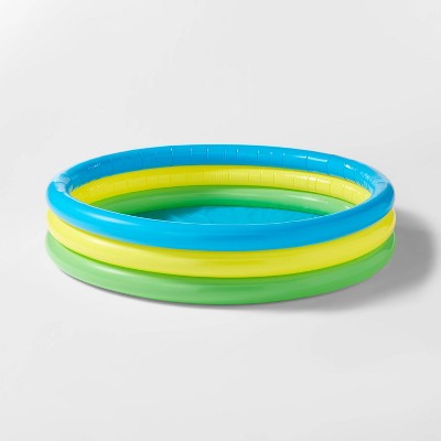 3 ring inflatable pool