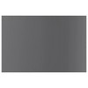 vidaXL Bookshelf Boards 4 pcs High Gloss Gray 23.6"x15.7"x0.6" Engineered Wood - 4 of 4