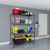 Seville Classics UltraDurable  4-Tier 60" x 24" Steel Wire Shelving Unit - 4 of 4