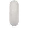 Stone Marble Modern Round Sculptural Accent Piece, Solid Form Contemporary Design, Circular Artisanal Carved Home Display for Shelf Table or Mantel - 3 of 4