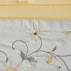 Grungis 7 Piece Polyester Queen Bedding Comforter Sets with Piecing and Embroidery Details,Comforter Set for Bedroom - 3 of 4
