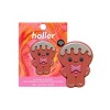 Holler and Glow Hey Spice Guy Cookie Scented Gingerbread-Shaped Bath Bomb - 4.23oz - 4 of 4