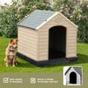 41in x 38in Outdoor Dog House Large Pet Shelter All Weather Sturdy Kennel with Airflow - 4 of 4