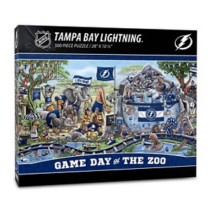 NHL Tampa Bay Lightning Game Day At The Zoo Puzzle - 500pc - 1 of 3