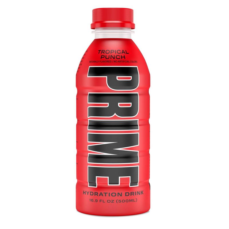 Prime Hydration Tropical Punch Sports Drink - 16.9 fl oz Bottle, 1 of 5