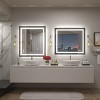 Apmir Super Bright Front & Back LED Lighted Anti-Fog Aluminum Alloy Framed Tempered Glass Bathroom/Vanity Mirror with ETL & 3-Year Warranty - 4 of 4