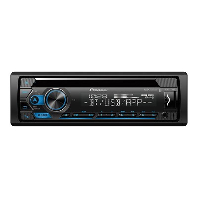 Pioneer® DEH-S4220BT CD Car Stereo Head Unit, Single-DIN, LCD with Smart Sync Compatibility in Black