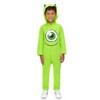 Disney Pixar Monsters Inc. Mike Baby Zip Up Cosplay Coverall Newborn to Infant - image 3 of 4