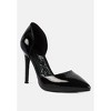 Candy Cane Patent Faux Leather High Heel Pumps Women - 2 of 4