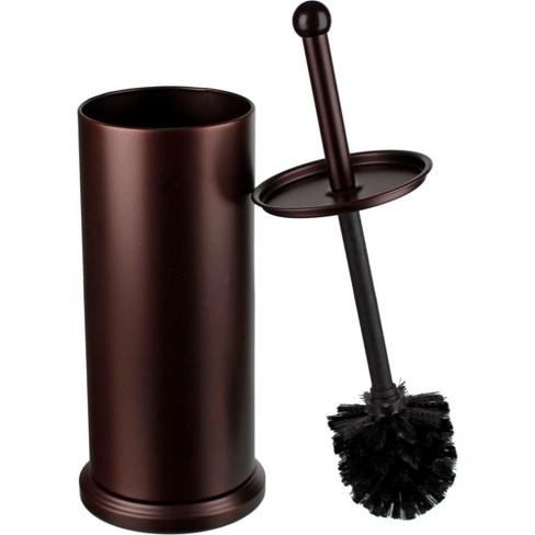 Bathroom Toilet Brush And Holder Set, Toilet Bowl Cleaner Brush With Holder  For Bathroom Storage And Organization, Carrying Solid Anti-rust Handle Des