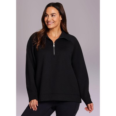 RBX Active Women's Quarter Zip Sweatshirt Transitional All Season