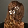 Unique Bargains Women's Halloween Bow Duckbill Clip 3 Pcs - 2 of 4