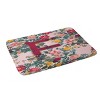 Deny Designs Burcu Korkmazyurek Summer Botanical Monogram Memory Foam Bath Mat - 2 of 4