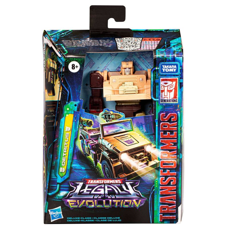 Transformers Legacy Evolution Deluxe Detritus Action Figure, 3 of 10
