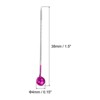 Unique Bargains Pearlized Sewing Stainless Steel Ball Head Needle Straight Quilting Pins - 2 of 4