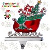 Christmas Stocking Holders for Mantel Set of 2, Stocking Hangers for Fireplace Mantelpiece Holders Stocking - 2 of 4