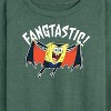 Women's - SpongeBob SquarePants - Fangastic Lightweight French Terry Wide Neck Long Sleeve Shirt - 2 of 4