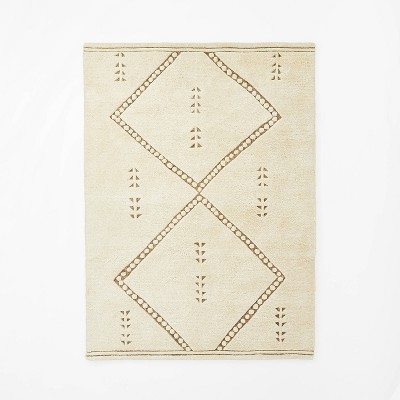 2'6x4' Checkerboard Plush Accent Rug - Threshold™ : Target