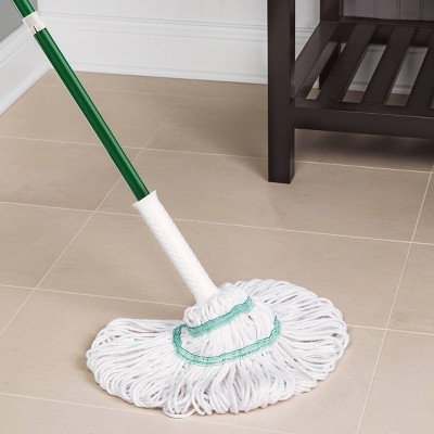 Libman Microfiber Wet Tornado Spin Mop and Bucket Floor Cleaning