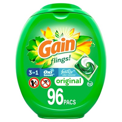 Gain flings! Original Laundry Detergents - 96ct