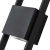 C Cattleya 2-Light Matte Black Integrated LED Outdoor Wall Light Sconce - 3 of 4