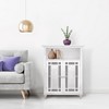 Teamson Home Windsor 26.5" x 34" 2-Door Floor Storage Cabinet, White - 3 of 4