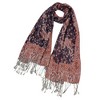 Anna-Kaci Autumn Winter Vintage Faux Cashmere Tassel Shawl Wrap with Soft Breathable Weave - 71IN×27IN - 2 of 4