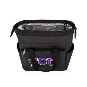 NCAA TCU Horned Frogs On The Go Lunch Cooler - Black - 1 of 3