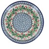 Blue Rose Polish Pottery Ceramika Artystyczna Dessert Plate - 2 of 4