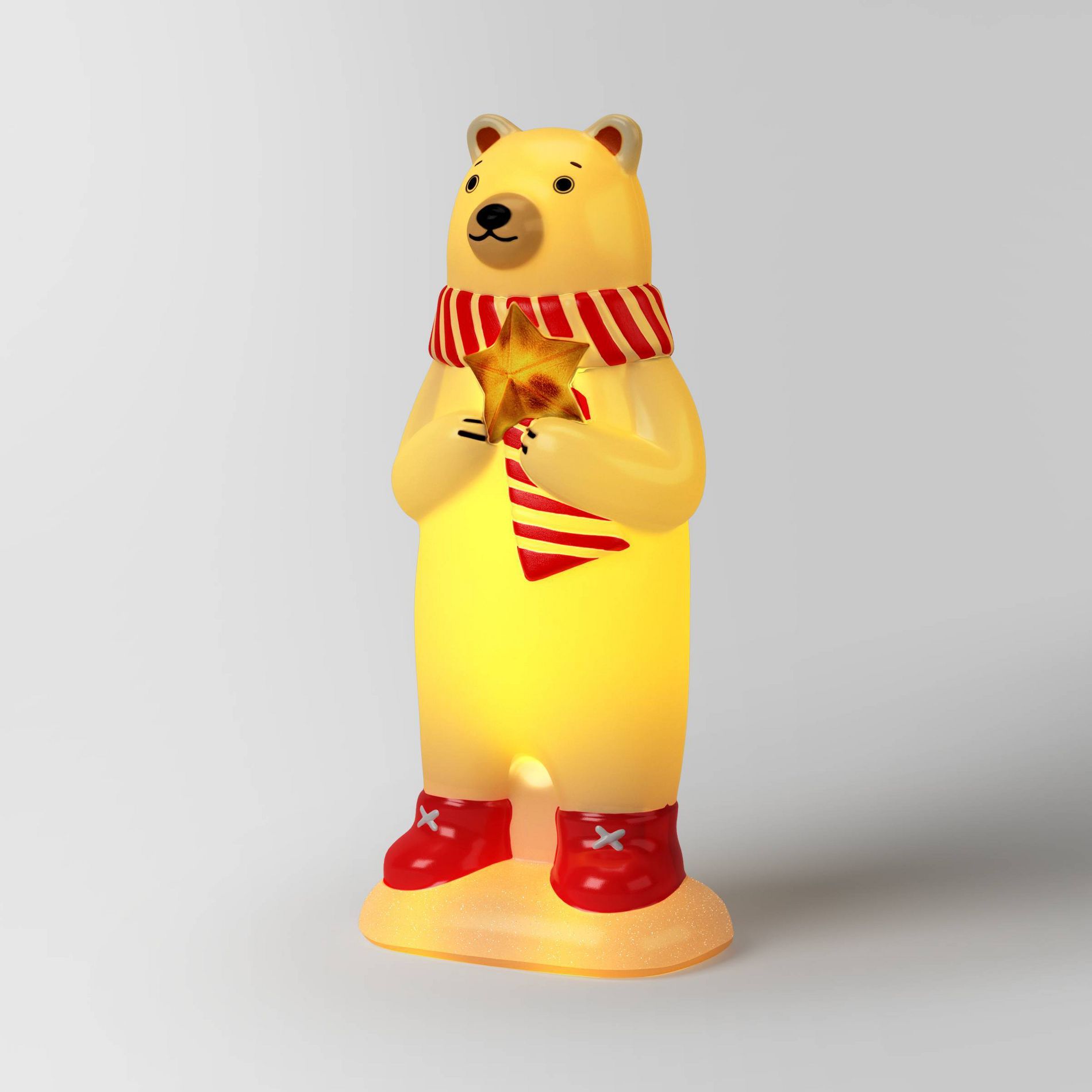 Christmas Lit Blow Mold Polar Bear Decor - Wondershop™