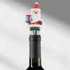 Unique Bargains Santa Claus Bottle Stopper Zinc Alloy ABS Silicone 1Pc - 2 of 3