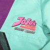 Jojo’s Bizarre Adventure Stardust Crusaders Noriaki & Jotaro Long Sleeve Colorblock Hooded Anorak - 4 of 4