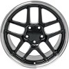 OE Wheels LLC CV04-17095-5475-54BM Black Wheel with Machined Lip Painted (17 x 9.5 inches /5 x 120 mm, 54 mm Offset) - 2 of 3
