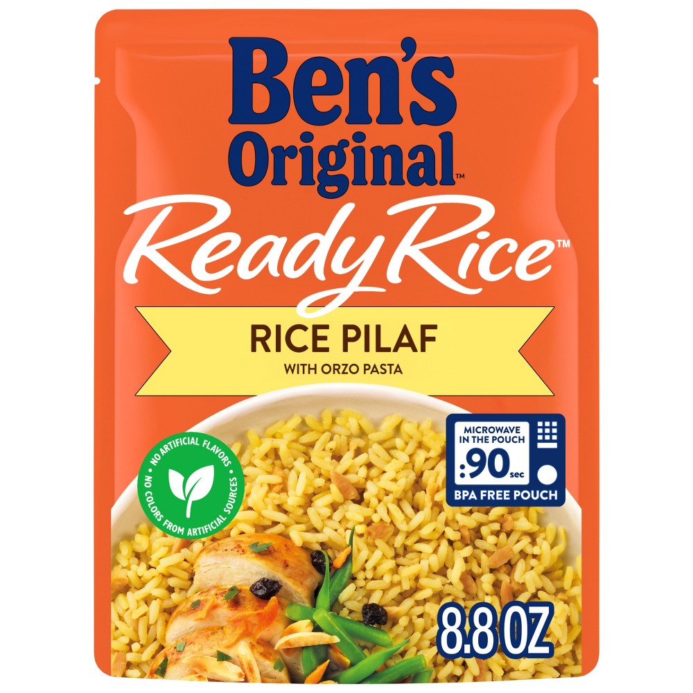 Ben's Original Ready Rice Rice Pilaf Microwavable Pouch - 8.8oz