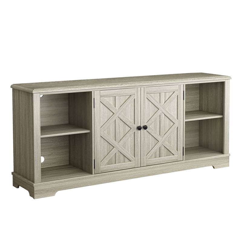 70" Farmhouse Style TV Stand for TVs up to 78" - Festivo, 1 of 12